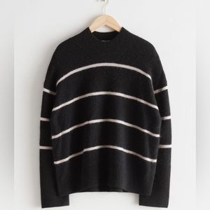 & Other Stories striped knit sweater